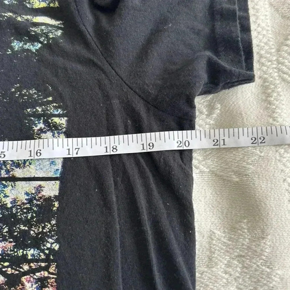 American Eagle Y2K Black cotton short sleeve T-shirt 20x29 Men’s M Vintage Fit - Picture 5 of 8